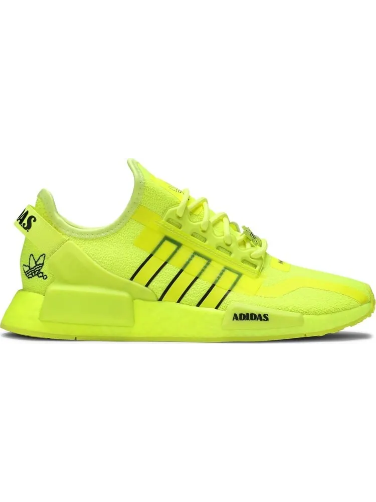 Кроссовки Adidas NMD_R1 V2 J 'Solar Yellow' — изображение 1 из 8, желтый