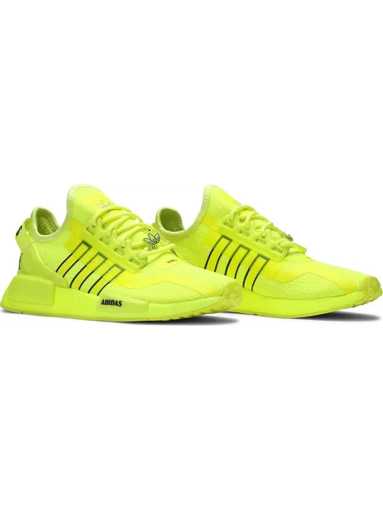 Кроссовки Adidas NMD_R1 V2 J 'Solar Yellow' — изображение 8 из 8, желтый