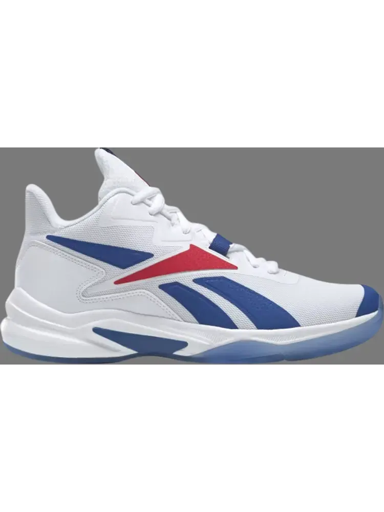 Кроссовки more buckets 'white vector blue red' Reebok — изображение 1 из 1, белый