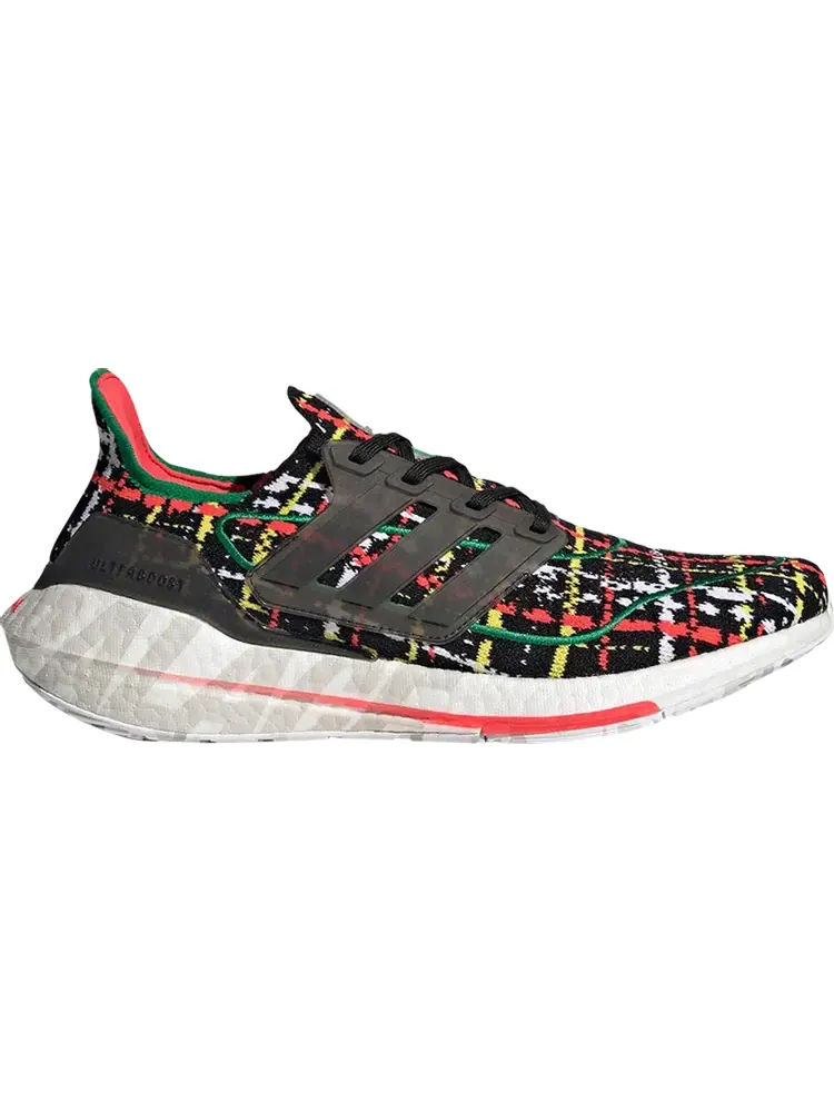 Кроссовки Adidas Palace x UltraBoost 21 'Black Multicolor' — изображение 1 из 1, черный