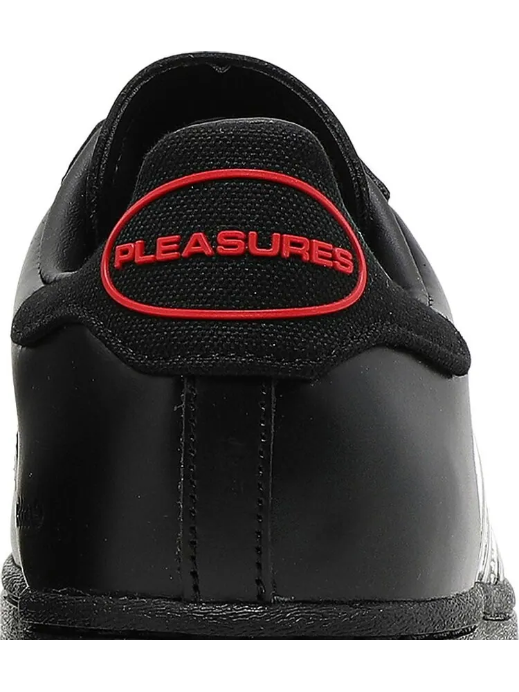 Кроссовки Adidas Pleasures x Superstar 'Black' — изображение 7 из 8, черный
