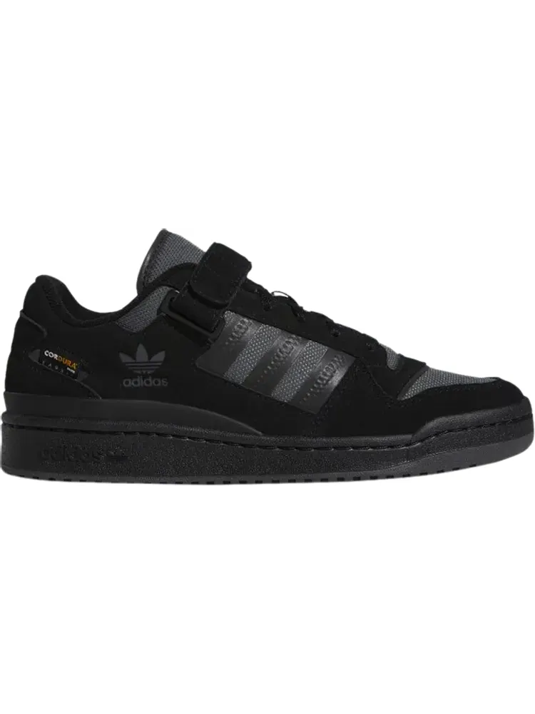 Кроссовки Adidas Forum Low 'Black Grey' — изображение 1 из 1, черный