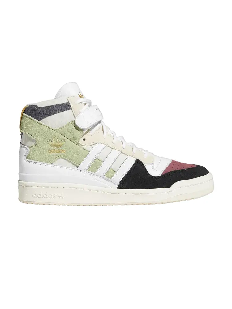 Кроссовки adidas Forum 84 High 'Multi-Material' — изображение 1 из 1, белый/белый/белый