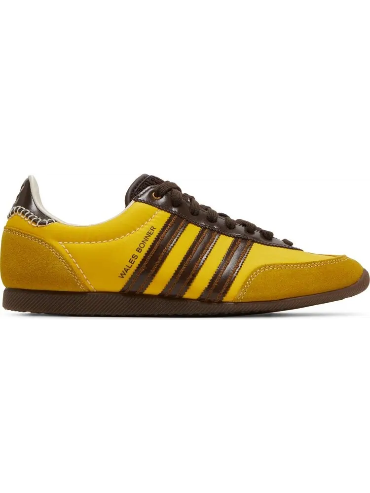 Кроссовки Adidas Wales Bonner x Japan 'Hazy Yellow Dark Brown' — изображение 1 из 8, желтый