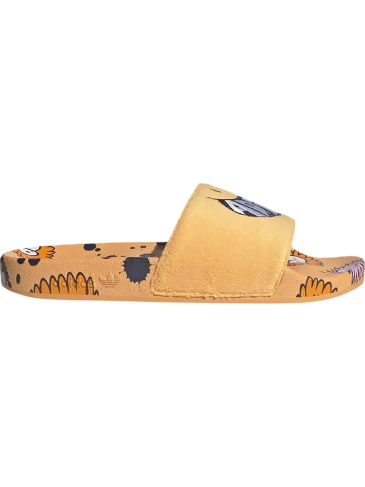 Сандалии Adidas Kevin Lyons x Adilette Slide 'Monster' — изображение 1 из 1, оранжевый