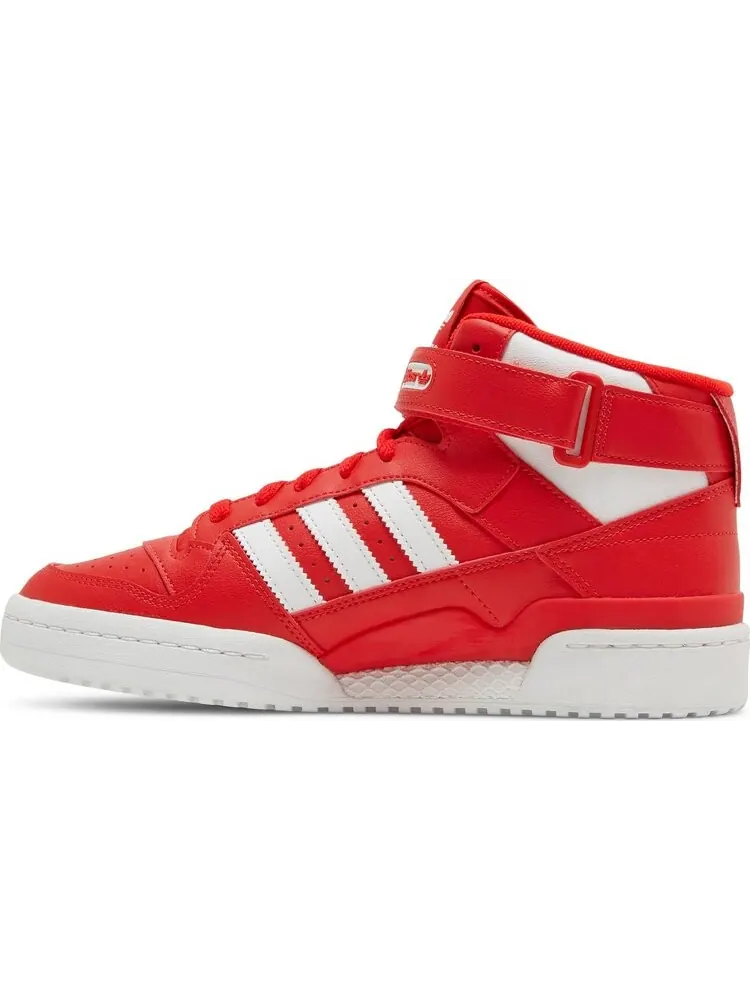 Кроссовки Adidas Forum Mid 'Red' — изображение 3 из 8, красный