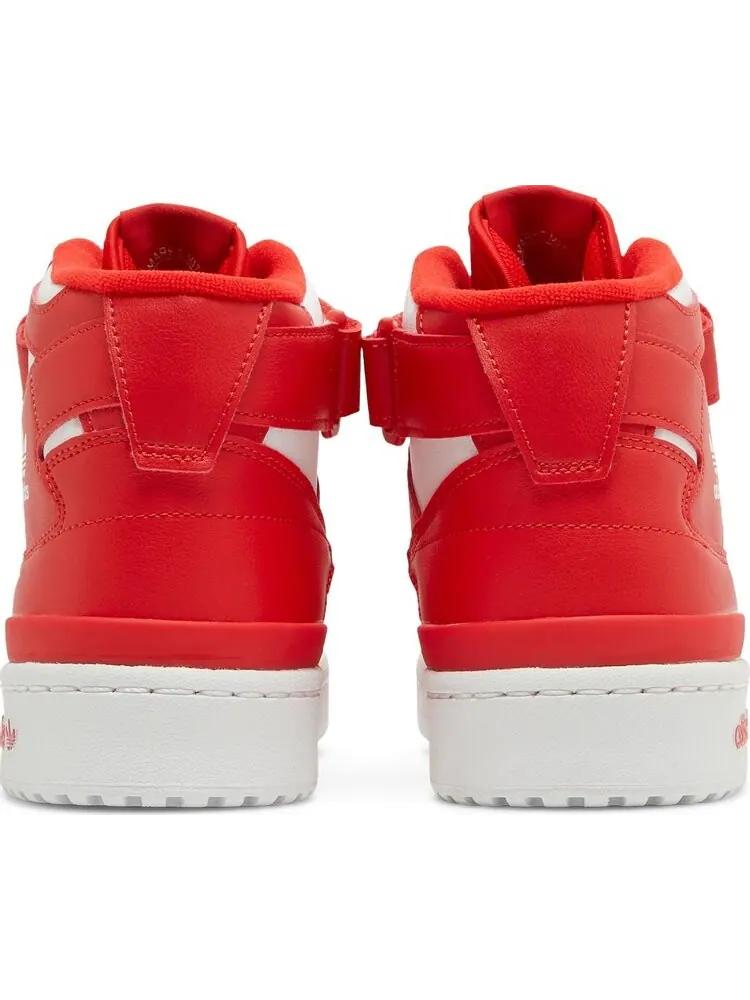 Кроссовки Adidas Forum Mid 'Red' — изображение 6 из 8, красный