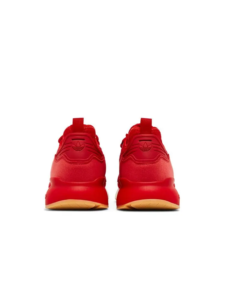 Кроссовки adidas ZX 2K Boost 'Scarlet Gum' — изображение 7 из 9, белый