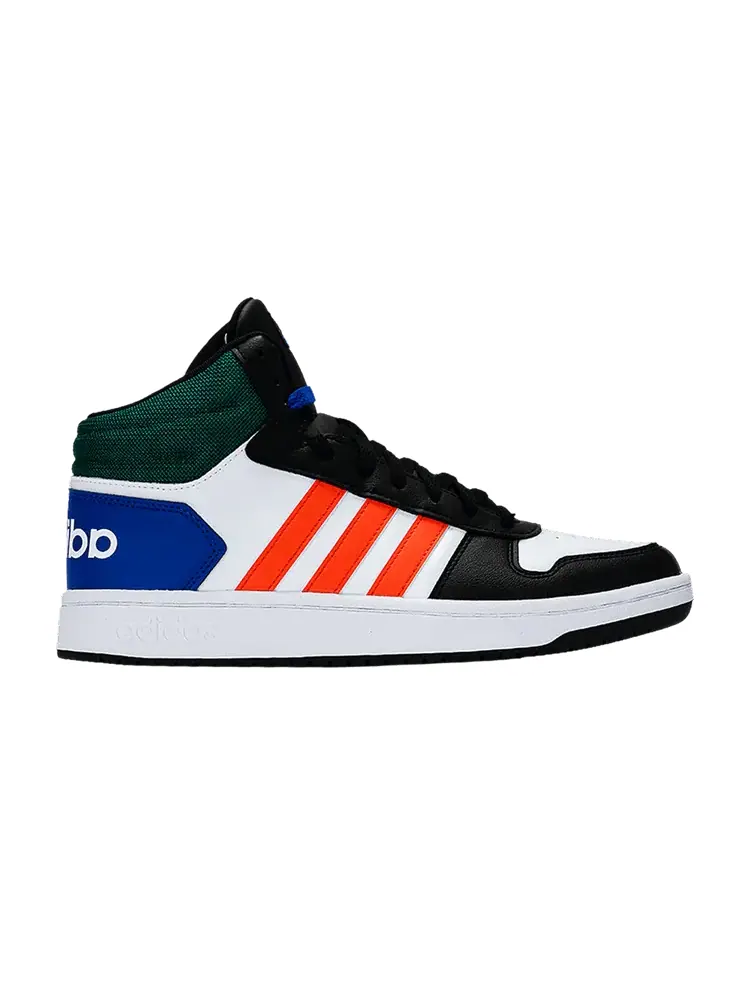 Кроссовки Adidas Hoops 2.0 Mid — изображение 1 из 1, белый мульти
