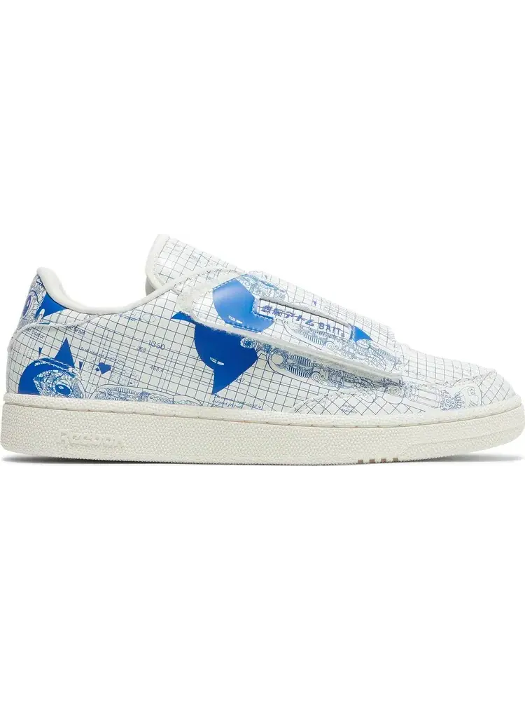 Кроссовки bait x astro boy x club c stomper 'blueprint' Reebok — изображение 1 из 8, белый