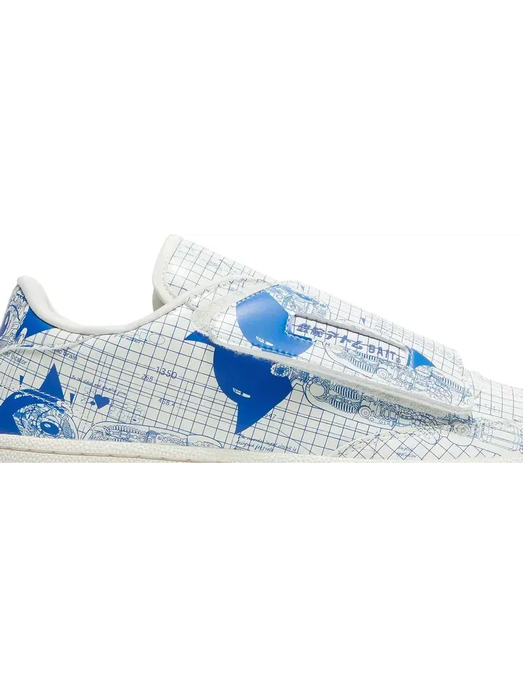 Кроссовки bait x astro boy x club c stomper 'blueprint' Reebok — изображение 2 из 8, белый