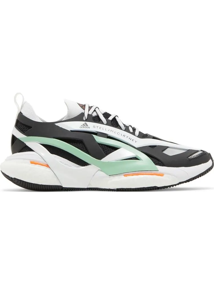 Кроссовки Adidas Stella McCartney x Wmns SolarGlide 'Black Bliss Green' — изображение 1 из 8, черный