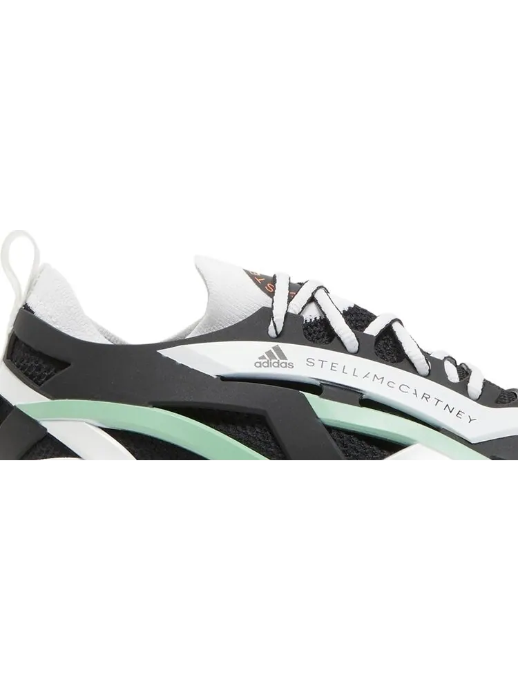 Кроссовки Adidas Stella McCartney x Wmns SolarGlide 'Black Bliss Green' — изображение 2 из 8, черный