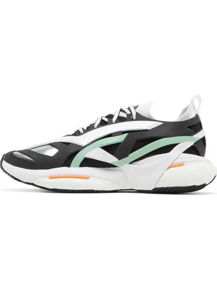 Кроссовки Adidas Stella McCartney x Wmns SolarGlide 'Black Bliss Green' — изображение 3 из 8, черный