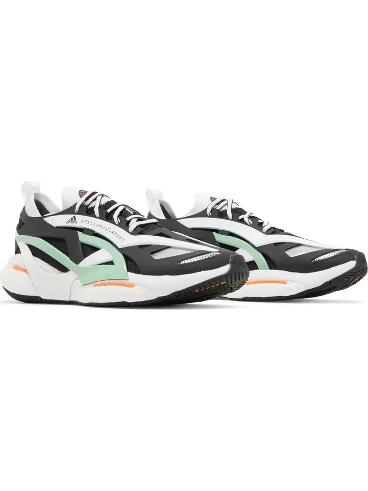 Кроссовки Adidas Stella McCartney x Wmns SolarGlide 'Black Bliss Green' — изображение 8 из 8, черный