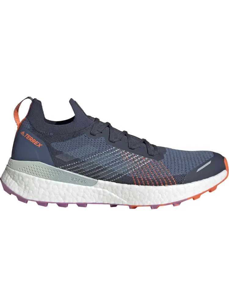Кроссовки Adidas Terrex Two Ultra 'Wonder Steel Magic Grey Metallic' — изображение 1 из 1, синий