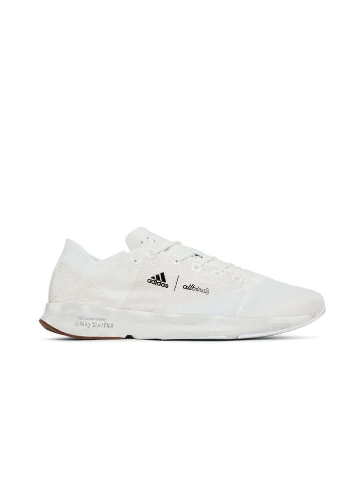Кроссовки Adidas Allbirds x Adizero 2.94 KG CO2e — изображение 1 из 4, белый