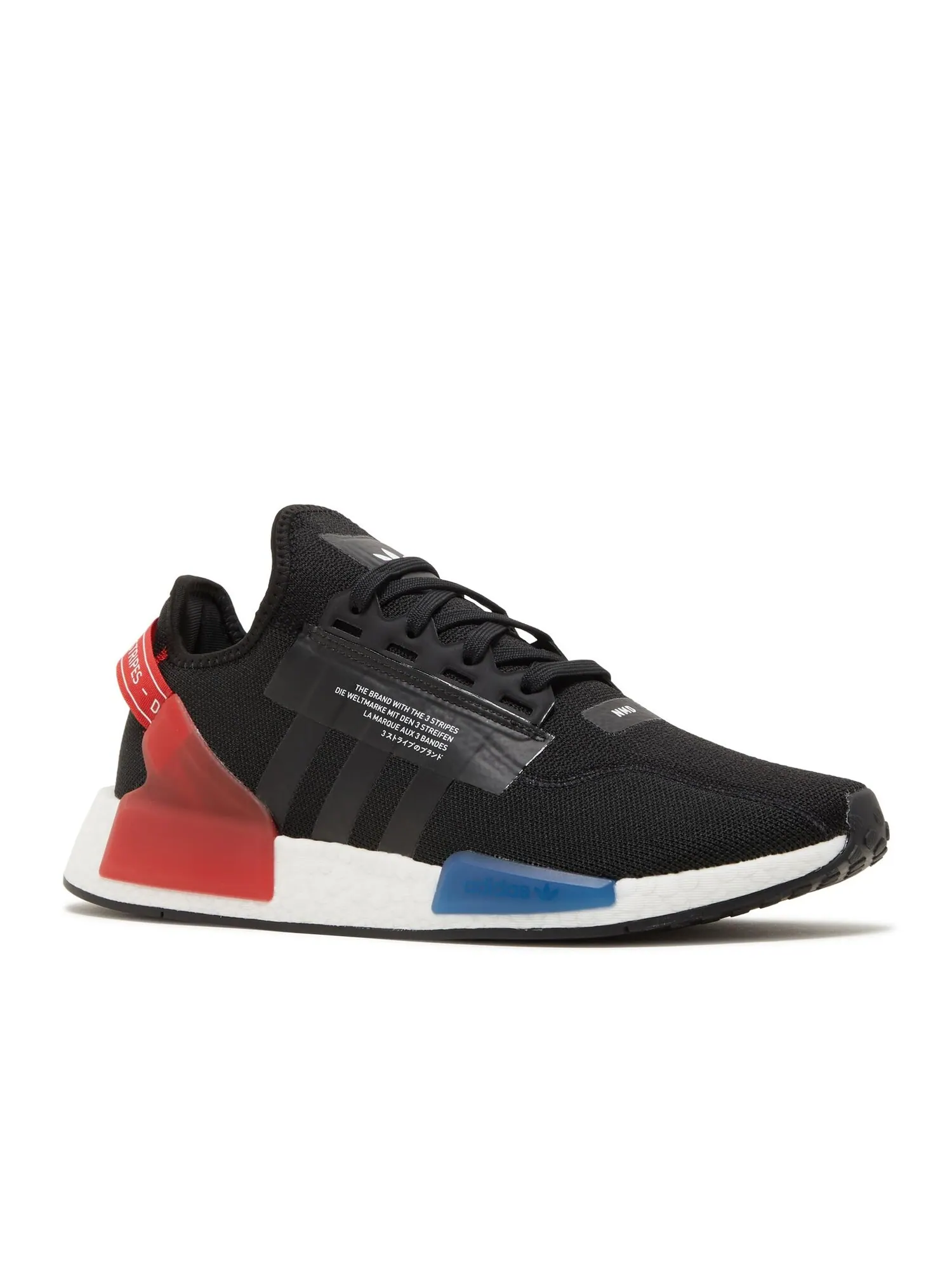 Кроссовки Adidas Nmd_R1 V2 — изображение 2 из 4, черный/бордовый