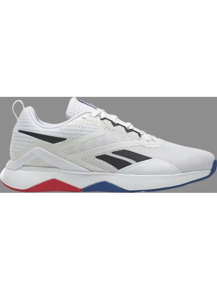 Кроссовки nanoflex v2 'white cold grey' Reebok — изображение 1 из 1, белый