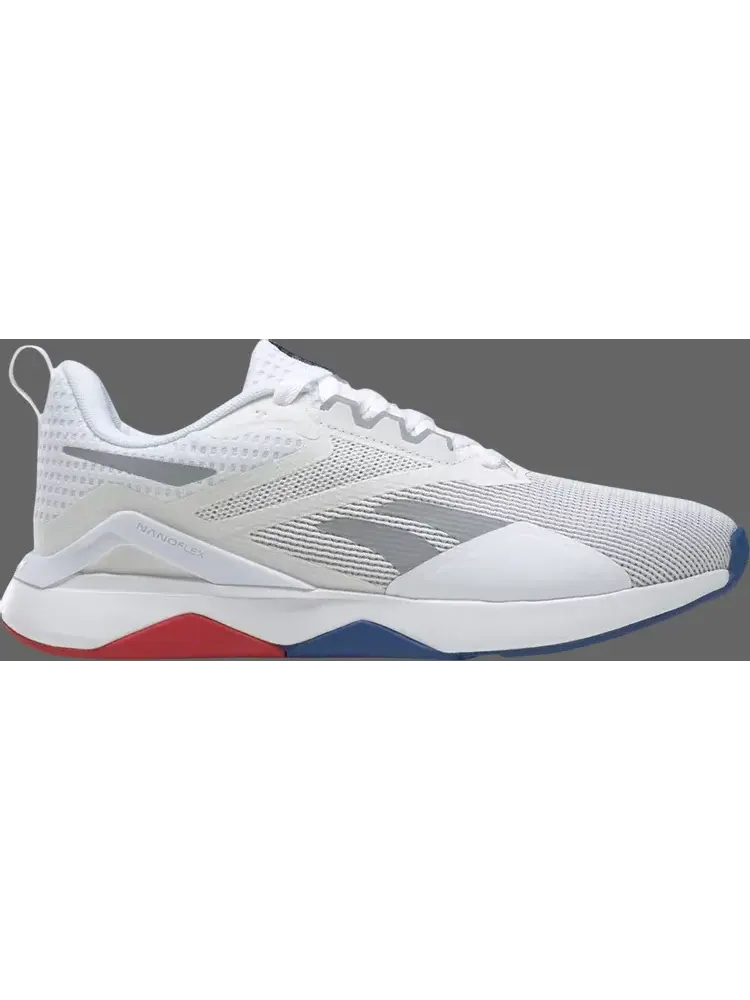 Кроссовки wmns nanoflex tr 2.0 'white vector blue' Reebok — изображение 1 из 1, белый