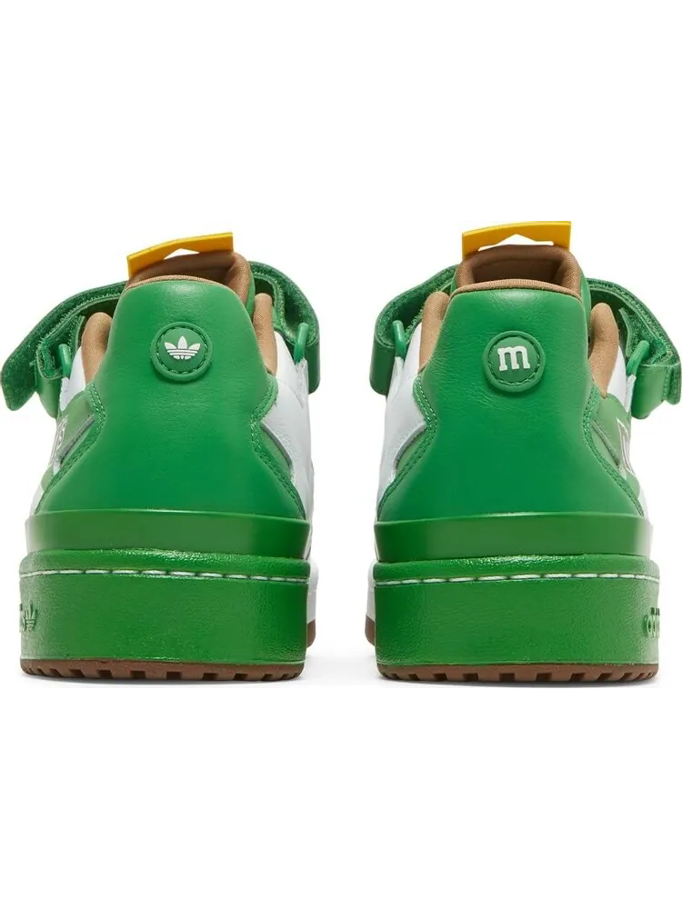 Кроссовки Adidas M&M's x Forum '84 Low 'Green' — изображение 6 из 8, зеленый