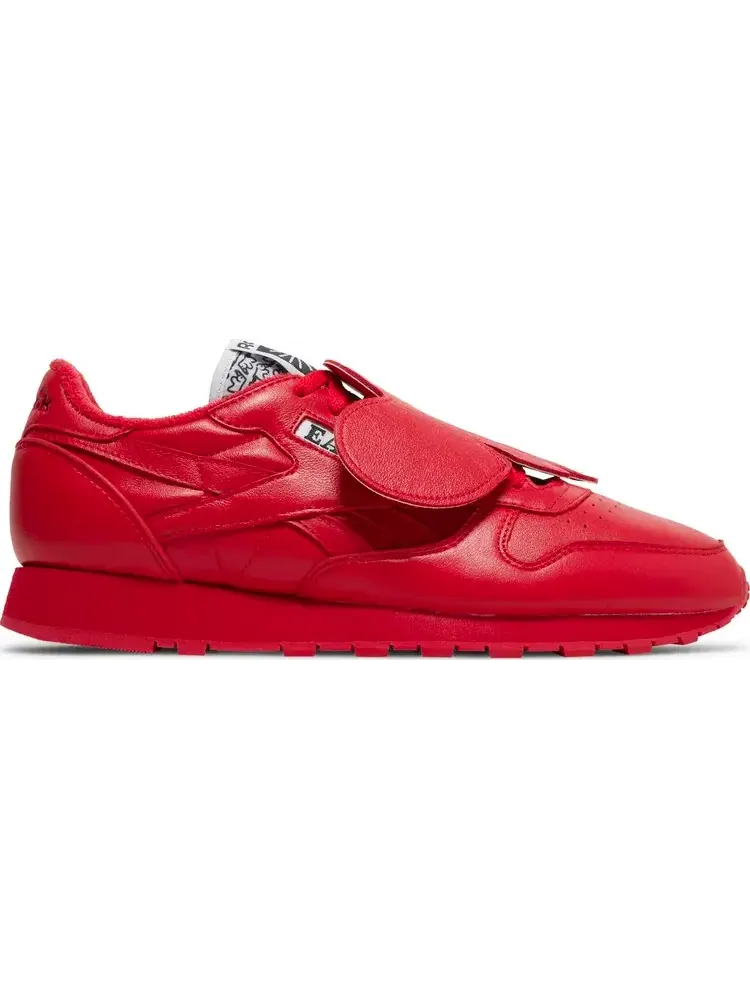 Кроссовки eames office x classic leather 'eames elephant - vector red' Reebok — изображение 1 из 8, красный