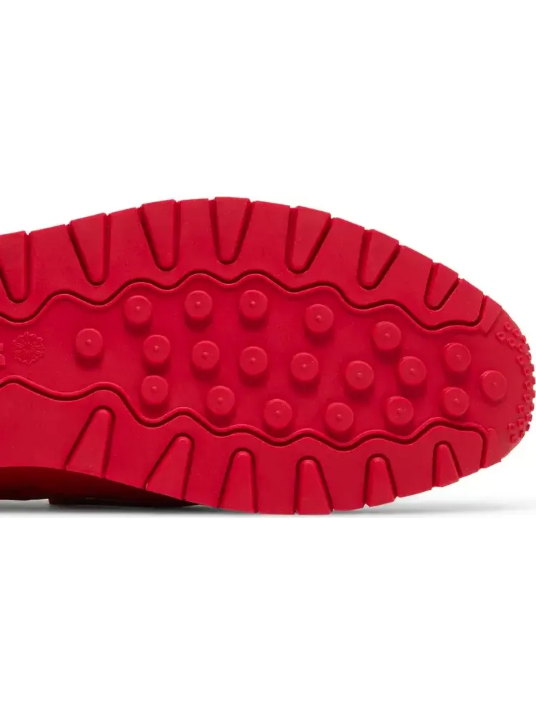 Кроссовки eames office x classic leather 'eames elephant - vector red' Reebok — изображение 5 из 8, красный