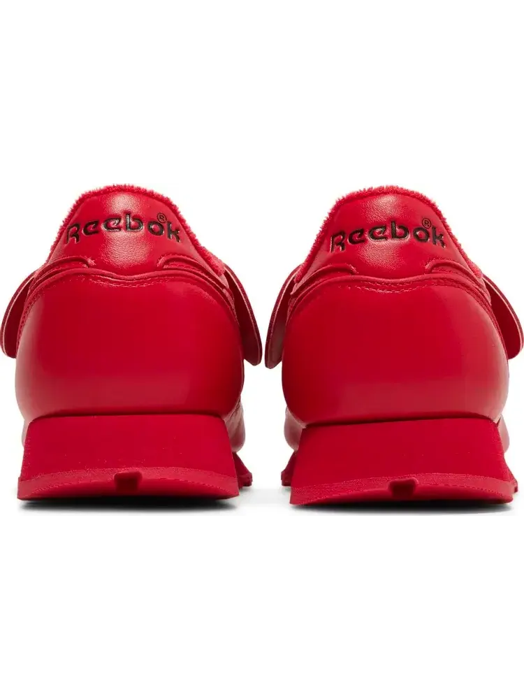Кроссовки eames office x classic leather 'eames elephant - vector red' Reebok — изображение 6 из 8, красный