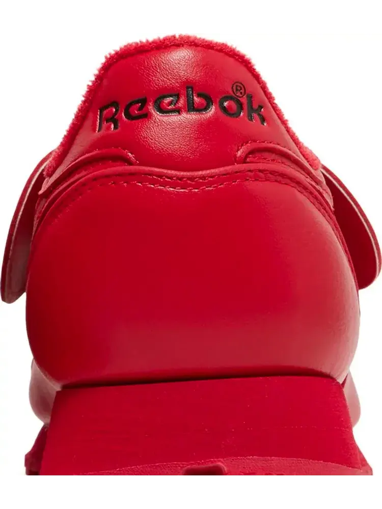 Кроссовки eames office x classic leather 'eames elephant - vector red' Reebok — изображение 7 из 8, красный