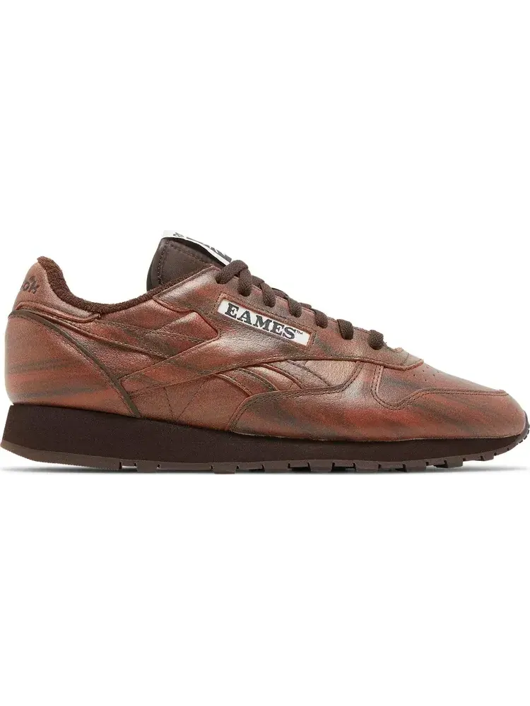Кроссовки eames office x classic leather 'rosewood' Reebok — изображение 1 из 8, коричневый