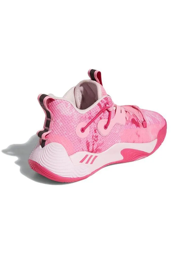 Кроссовки Adidas Harden Stepback 3 'Bliss Pink' — изображение 3 из 6, розовый