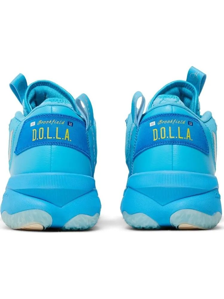 Кроссовки Adidas Dame 8 — изображение 6 из 8, синий