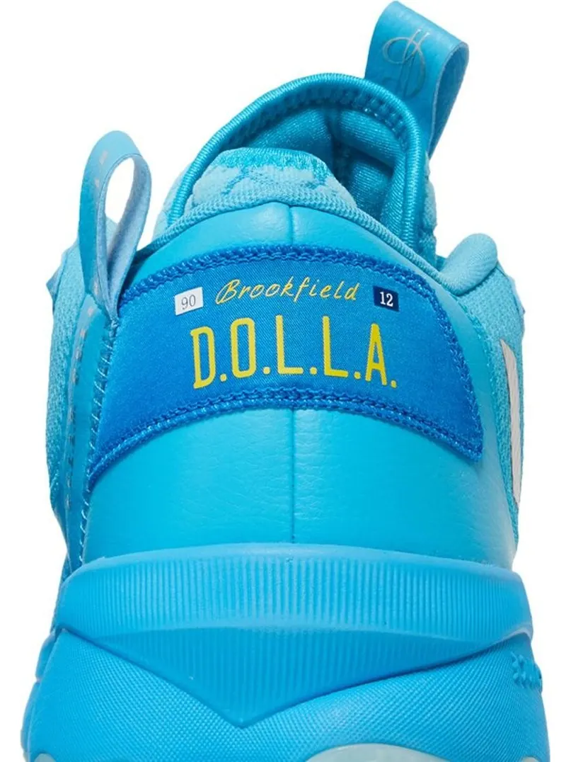 Кроссовки Adidas Dame 8 — изображение 7 из 8, синий
