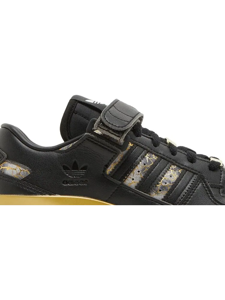 Кроссовки Adidas Candace Parker x Wmns Forum Low 'Black Tech Mineral' — изображение 2 из 8, черный