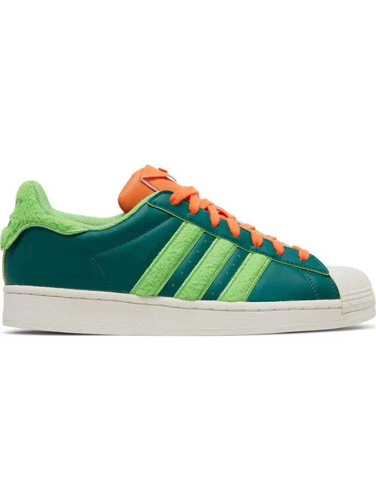 Кроссовки Adidas South Park x Superstar 'Kyle' — изображение 1 из 8, зеленый