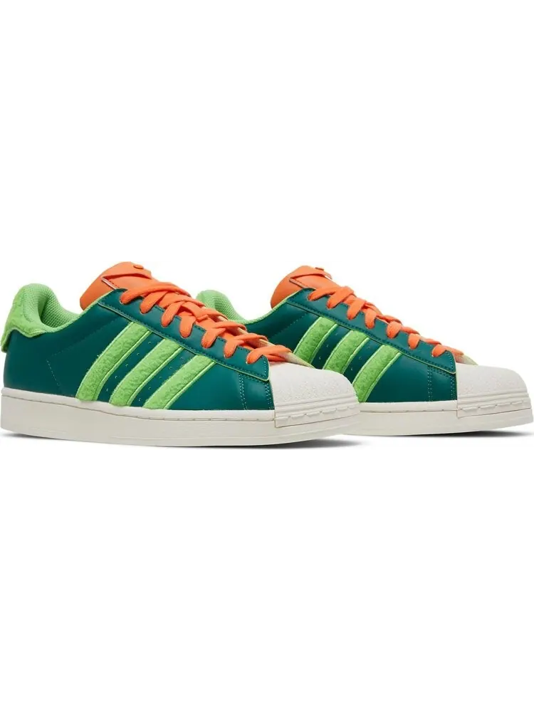 Кроссовки Adidas South Park x Superstar 'Kyle' — изображение 8 из 8, зеленый