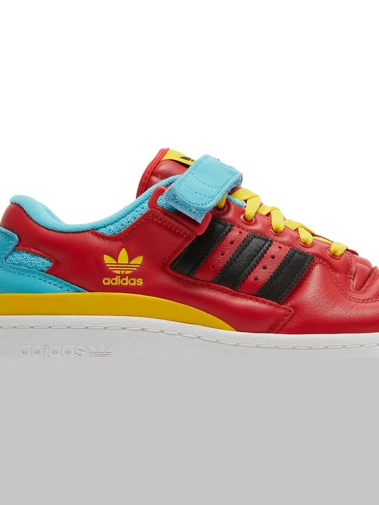 Кроссовки Adidas South Park x Forum Low 'Cartman' — изображение 2 из 8, красный