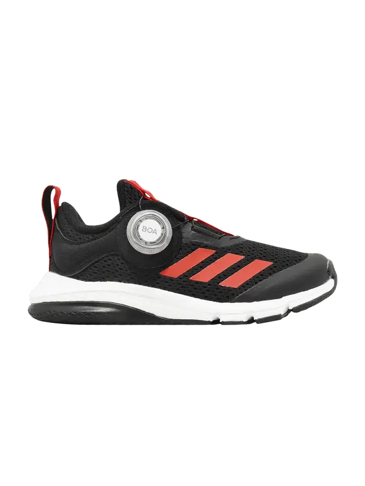 Кроссовки ActiveFlex Boa K 'Black Vivid Red' — изображение 1 из 1, черный красный