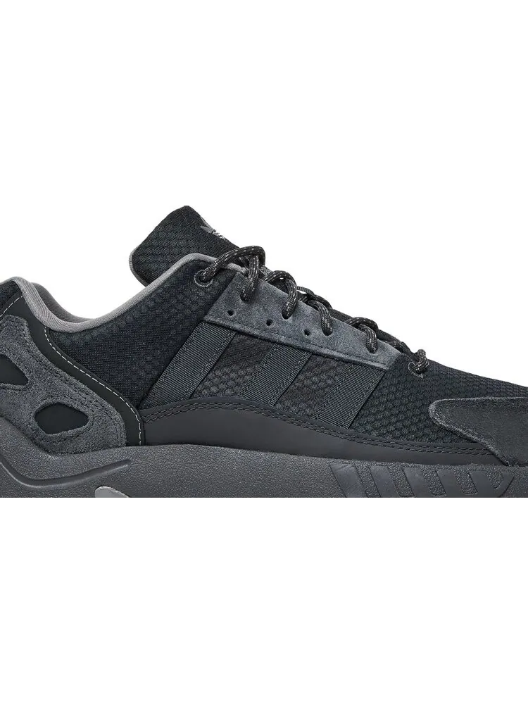Кроссовки Adidas ZX 22 Boost 'Solid Grey' — изображение 2 из 8, серый