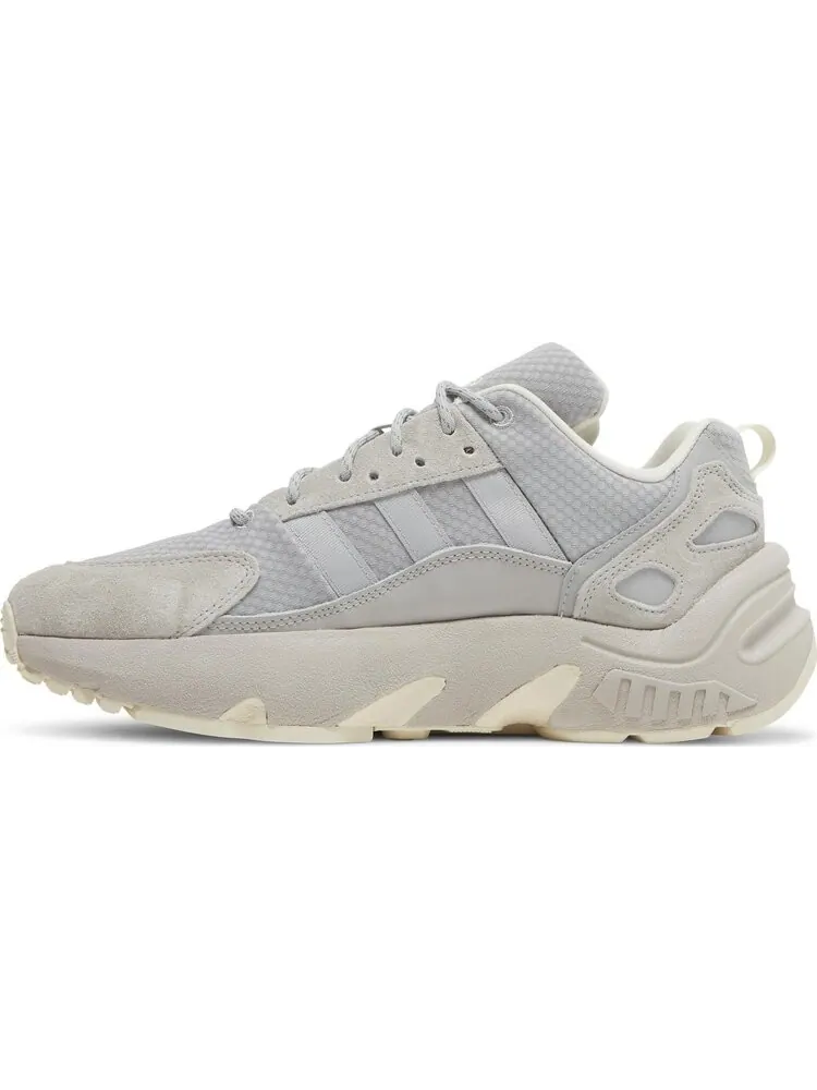 Кроссовки Adidas ZX 22 Boost 'Grey Cream White' — изображение 3 из 8, серый