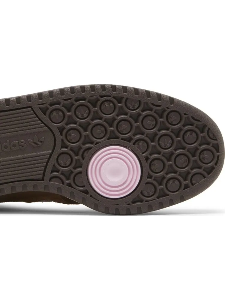 Кроссовки Adidas Forum Mid высокие — изображение 5 из 8, белый/коричневый