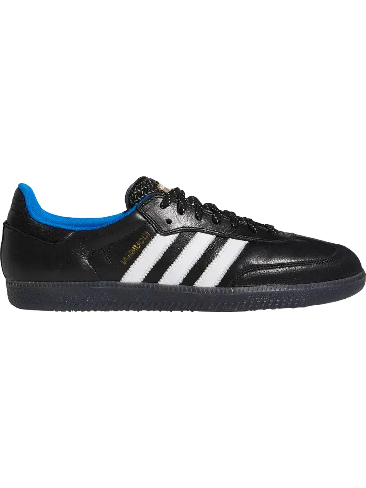 Кроссовки Adidas Gino Iannucci x Samba ADV RYR 'Black Blue Bird' — изображение 1 из 1, черный