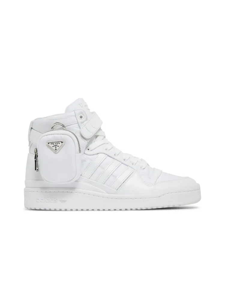 Кроссовки Adidas Prada x Forum High — изображение 1 из 4, белый