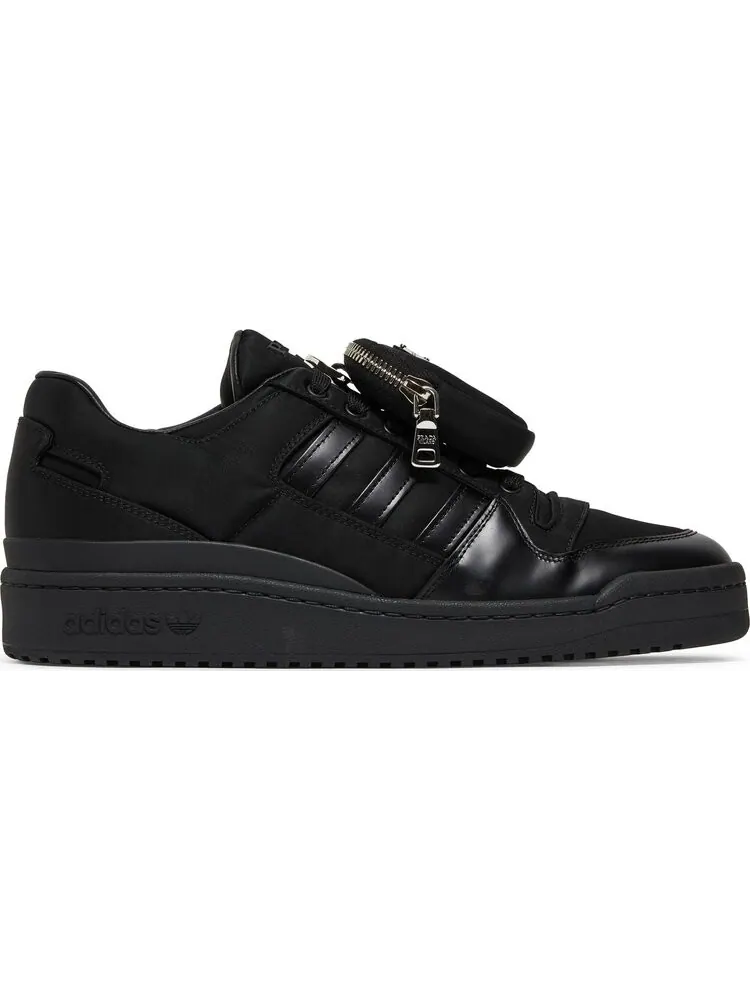Кроссовки Adidas Prada x Forum Low 'Core Black' — изображение 1 из 8, черный