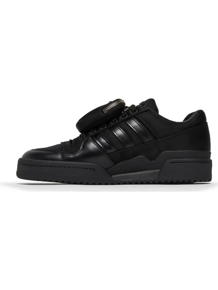 Кроссовки Adidas Prada x Forum Low 'Core Black' — изображение 3 из 8, черный