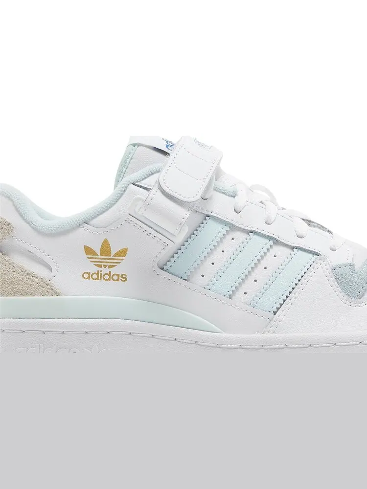 Кроссовки Forum Low Big Kid 'White Almost Blue' — изображение 2 из 4, белый