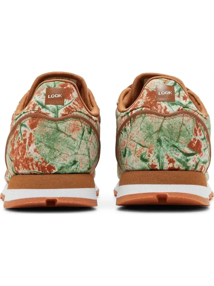 Кроссовки lqqk studios x classic leather 'leaf camo' Reebok — изображение 6 из 8, коричневый
