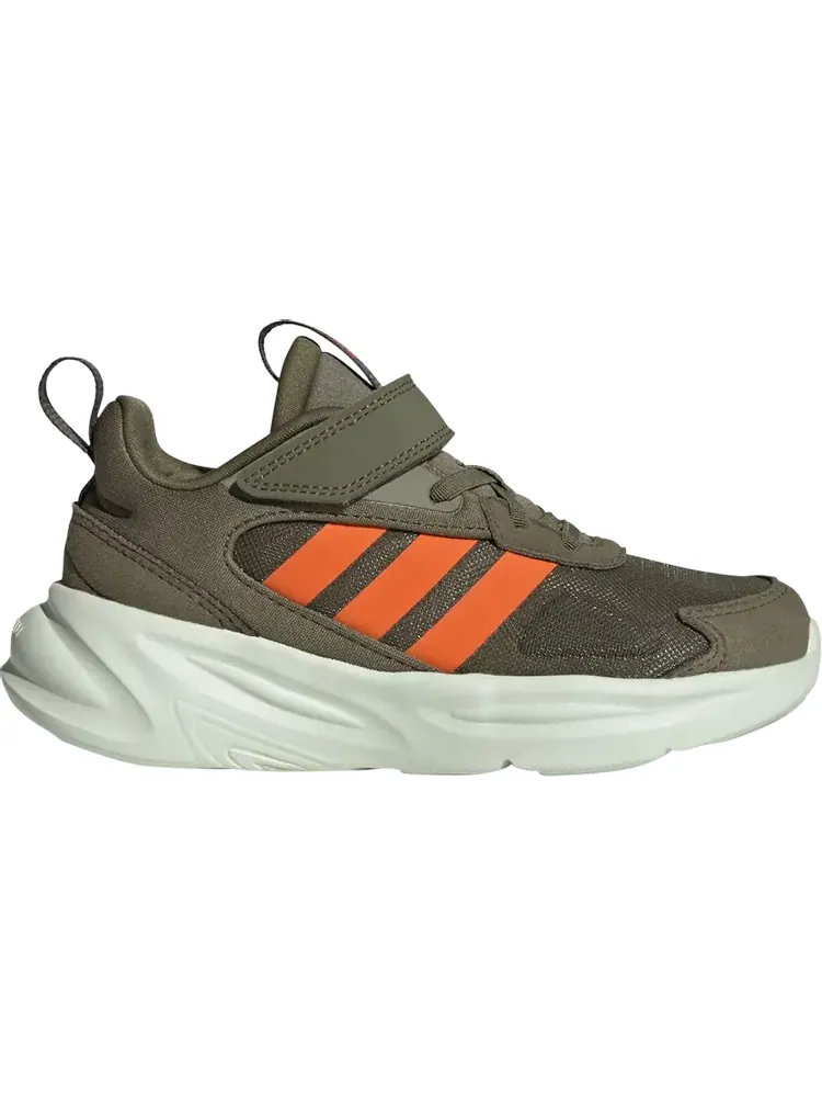 Кроссовки Adidas Ozelle J 'Focus Olive Impact Orange' — изображение 1 из 1, зеленый