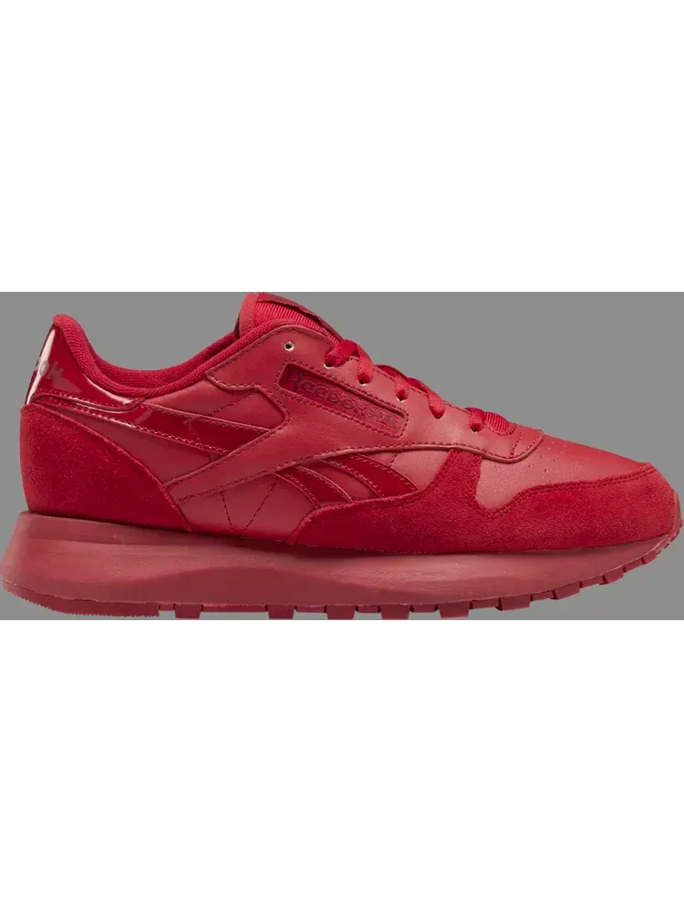 Кроссовки wmns classic leather sp 'flash red' Reebok — изображение 1 из 1, красный