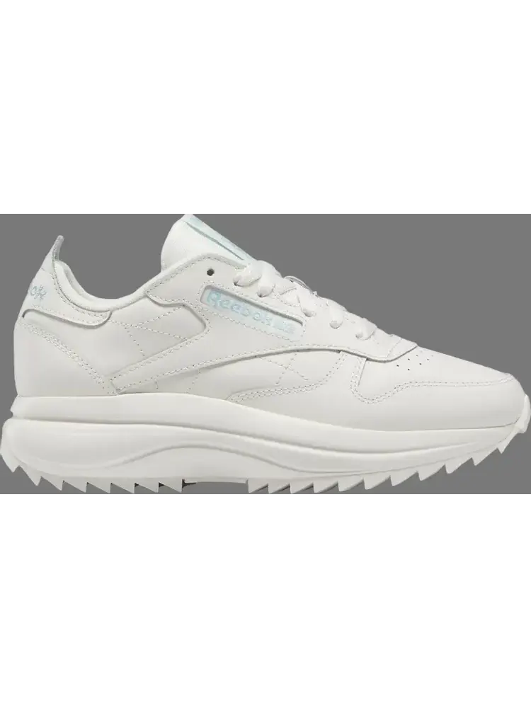 Кроссовки wmns classic leather sp extra 'chalk blue pearl' Reebok, пломбир — изображение 1 из 1, бежевый